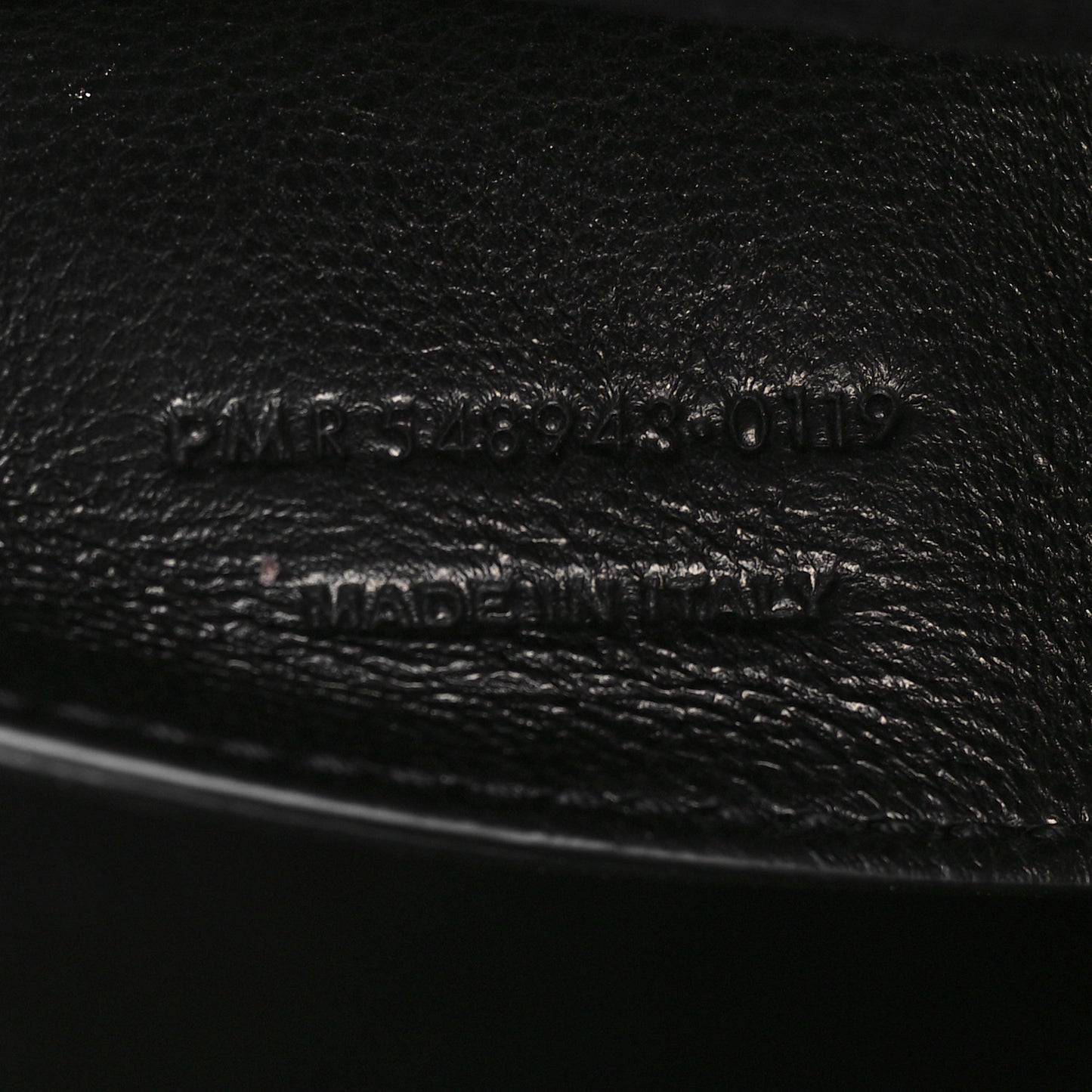 Calfskin Crocodile Embossed Matelasse Monogram Baby Niki Chain Satchel Black