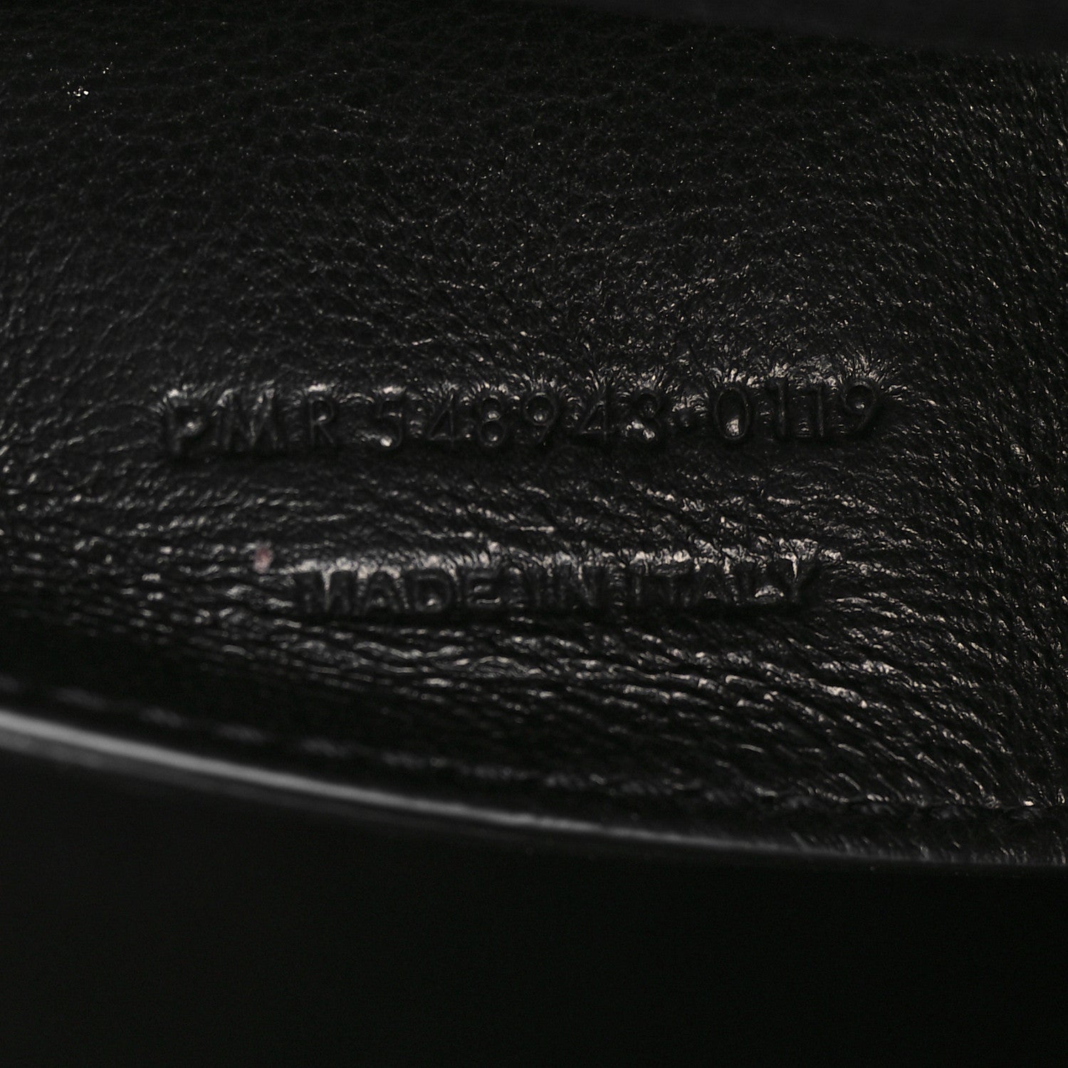 Saint Laurent Calfskin Crocodile Embossed Matelasse Monogram Baby Niki Chain Satchel Black 7 of 10