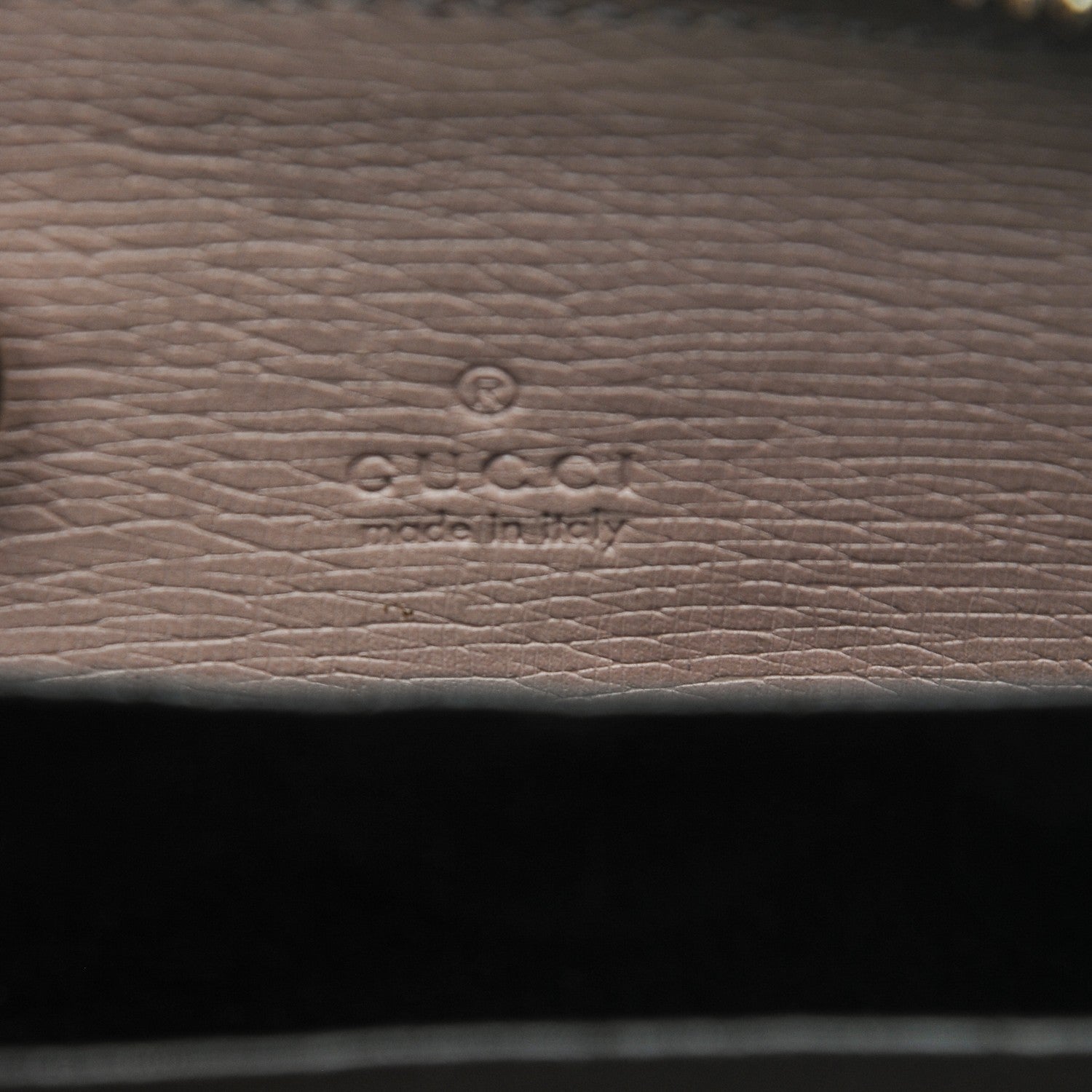Gucci Calfskin Interlocking G Key Ring Coin Purse Pink 6 of 7