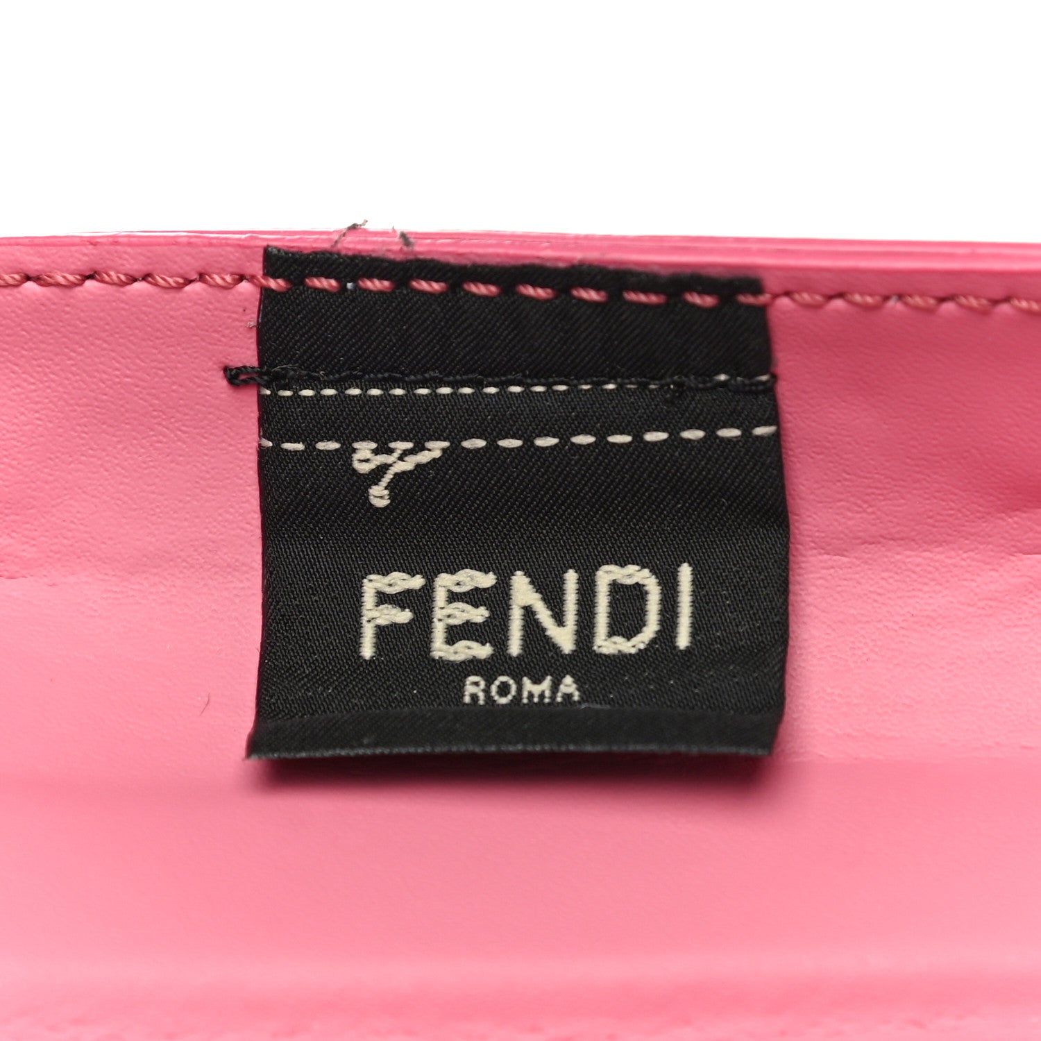 Fendi Recycled Plastic Vitello Liberty Matte Small Fendi Basket Rosa 8 of 13