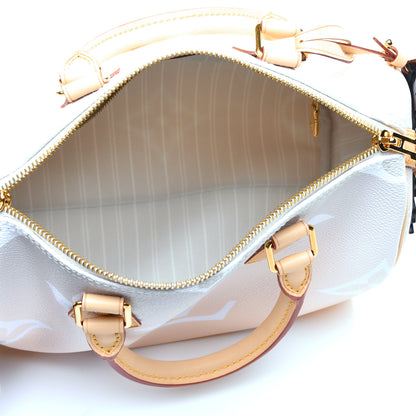Louis Vuitton Monogram Giant By The Pool Speedy Bandouliere 25 Brume 5 of 11