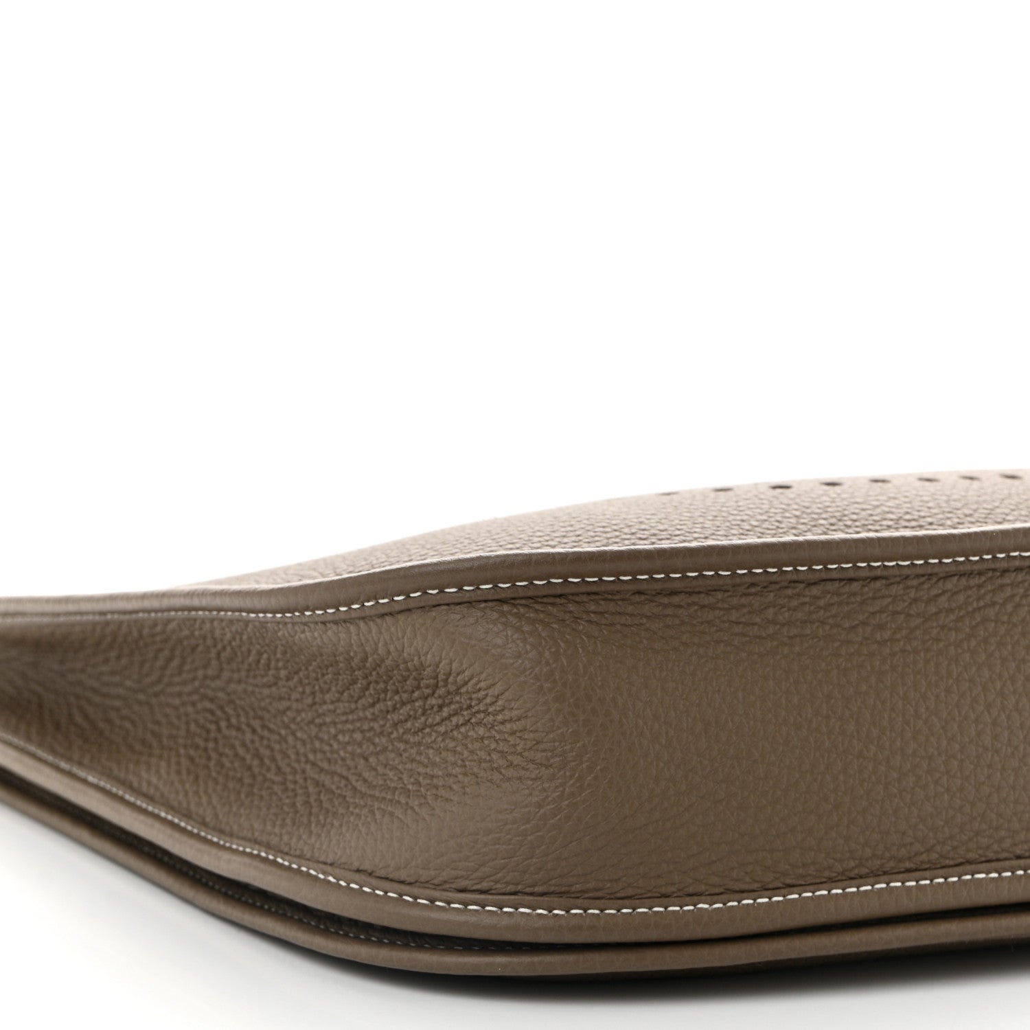 Hermes Taurillon Clemence EVELYNE III PM Etoupe 9 of 11