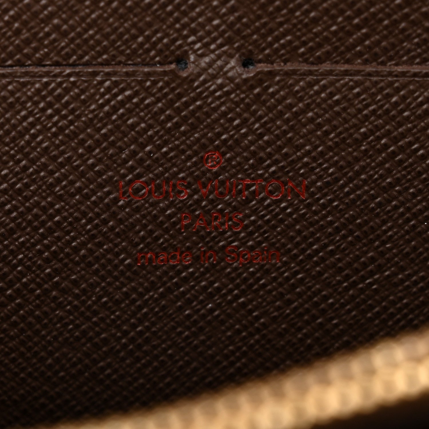 Louis Vuitton Damier Ebene Zippy Wallet 7 of 7