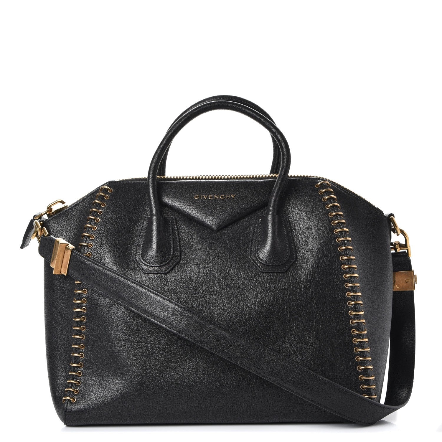 Givenchy Buffalo Ring Medium Antigona Black 1 of 9