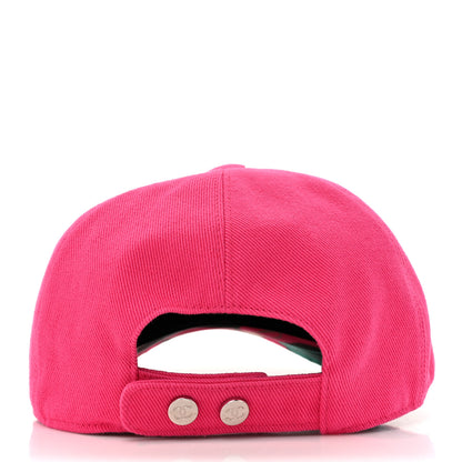 Chanel Cotton CC Cap Hat Fuchsia 4 of 8