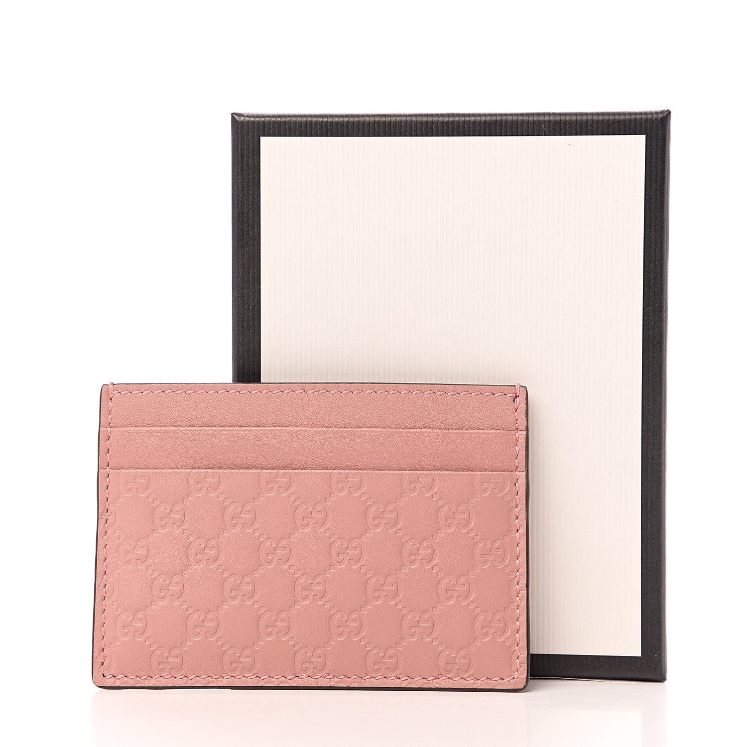 Gucci Microguccissima Card Holder Soft Pink 6 of 6