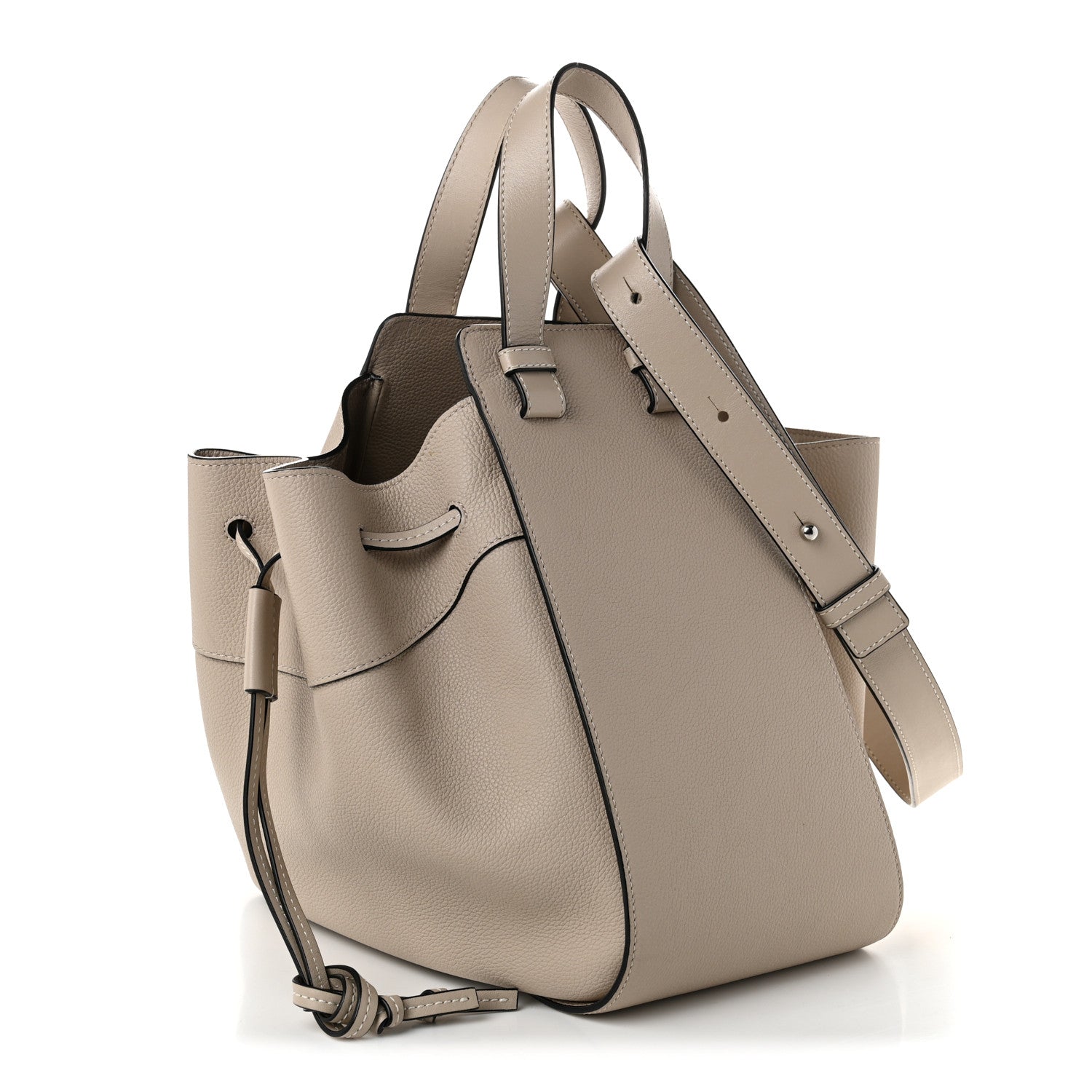 Loewe Calfskin Medium Hammock Shoulder Bag Light Oat 3 of 10