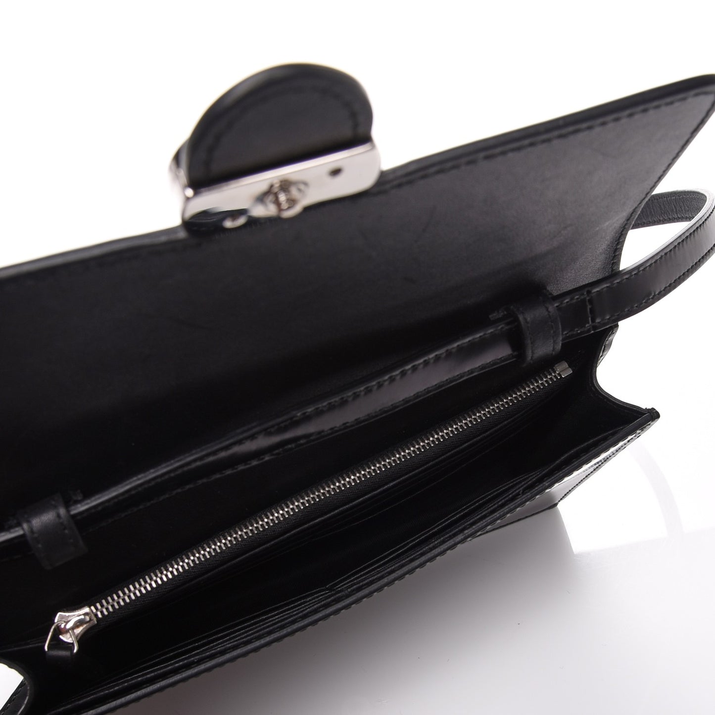 Shade Lux Calfskin Icon Wallet Black