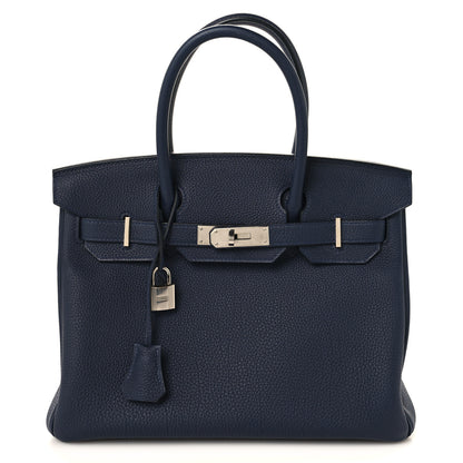 Hermes Togo Birkin 30 Bleu Nuit 1 of 11
