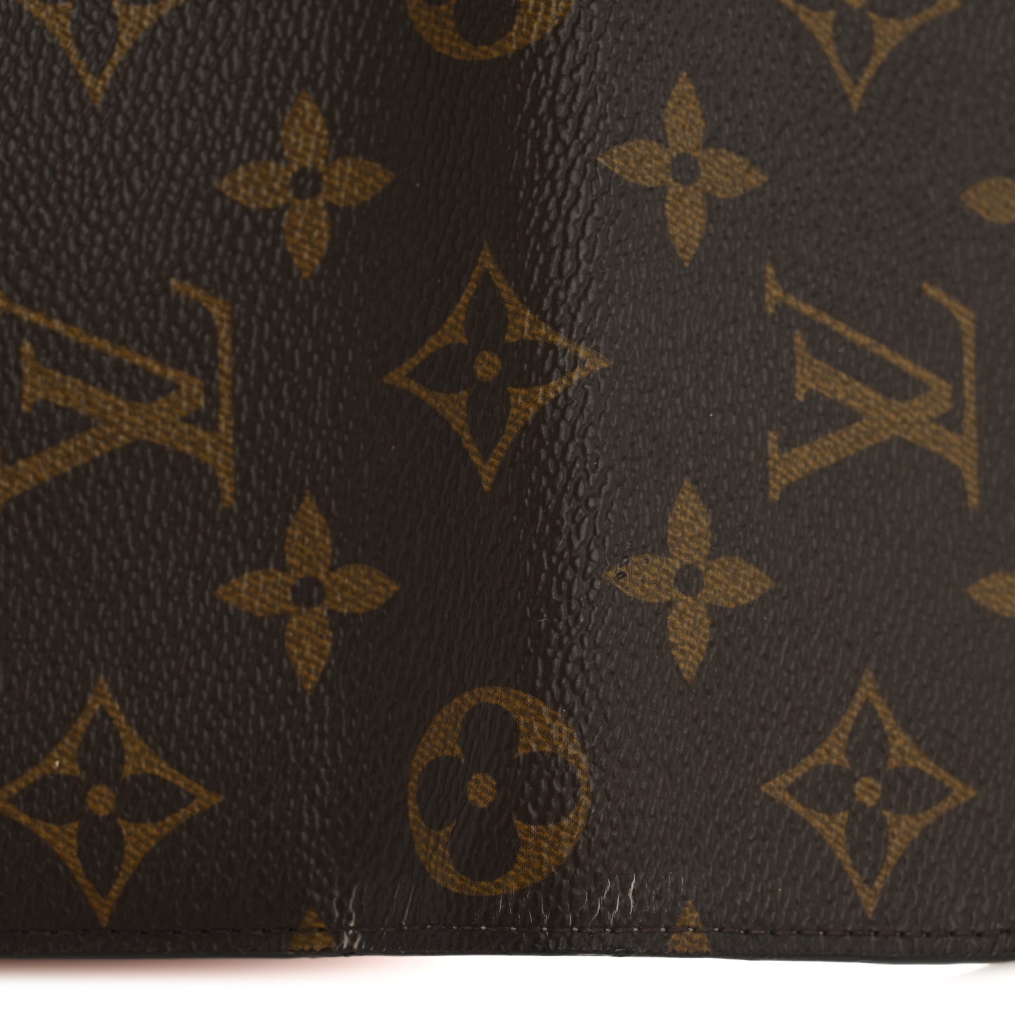 Monogram Emilie Wallet Rose Ballerine