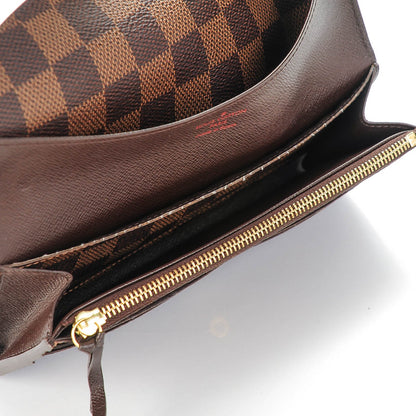 Louis Vuitton Damier Ebene Emilie Wallet 6 of 9