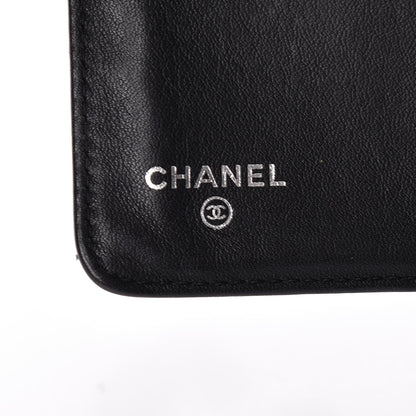Chanel Patent Quilted Brilliant Zipped Pocket Wallet Black 6 of 8