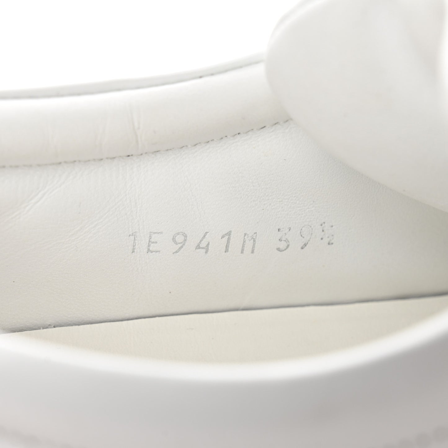 Spazzolato Rois Metal Triangle Logo 25mm Sneakers 39.5 White Soleil