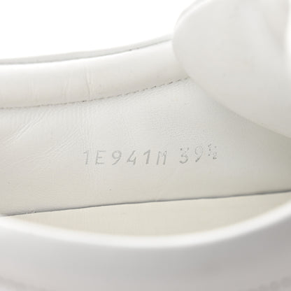 Prada Spazzolato Rois Metal Triangle Logo 25mm Sneakers 39.5 White Soleil 8 of 12