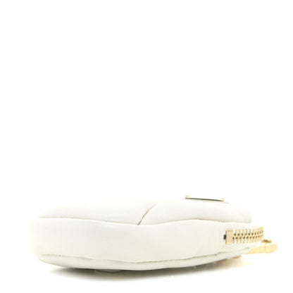 Prada Nappa Quilted Patchwork System Pouch White 5 of 7