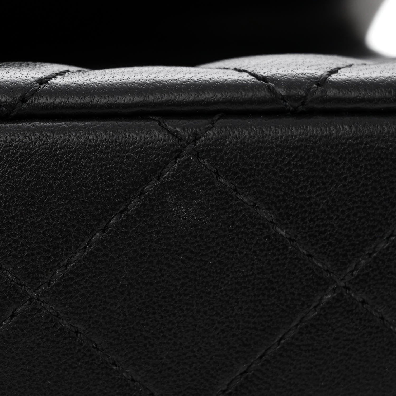 Chanel Lambskin Quilted Enamel Mini Pearl Crush Flap Black 11 of 11