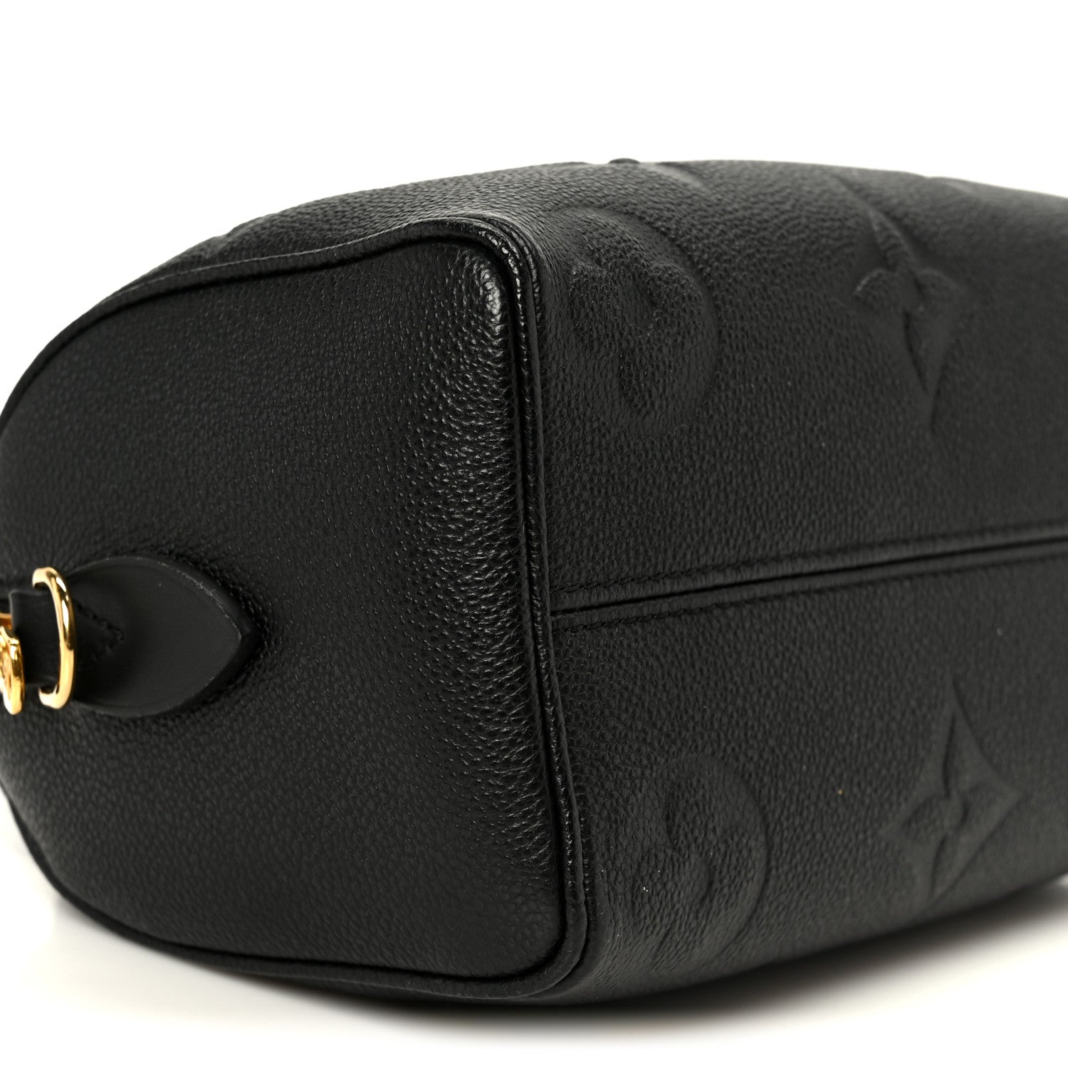 Louis Vuitton Empreinte Monogram Giant Speedy Bandouliere 20 Black 9 of 10