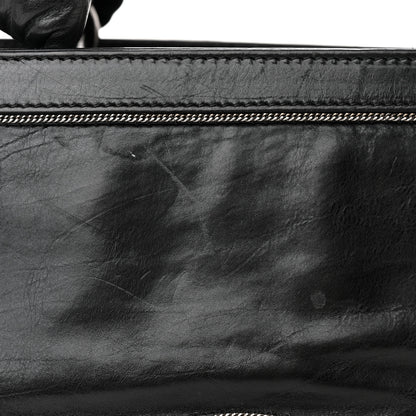 Chanel Lambskin East West Soho Shopper Black 14 of 15