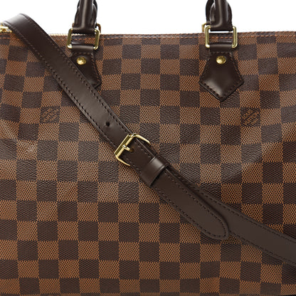 Louis Vuitton Damier Ebene Speedy Bandouliere 30 9 of 9
