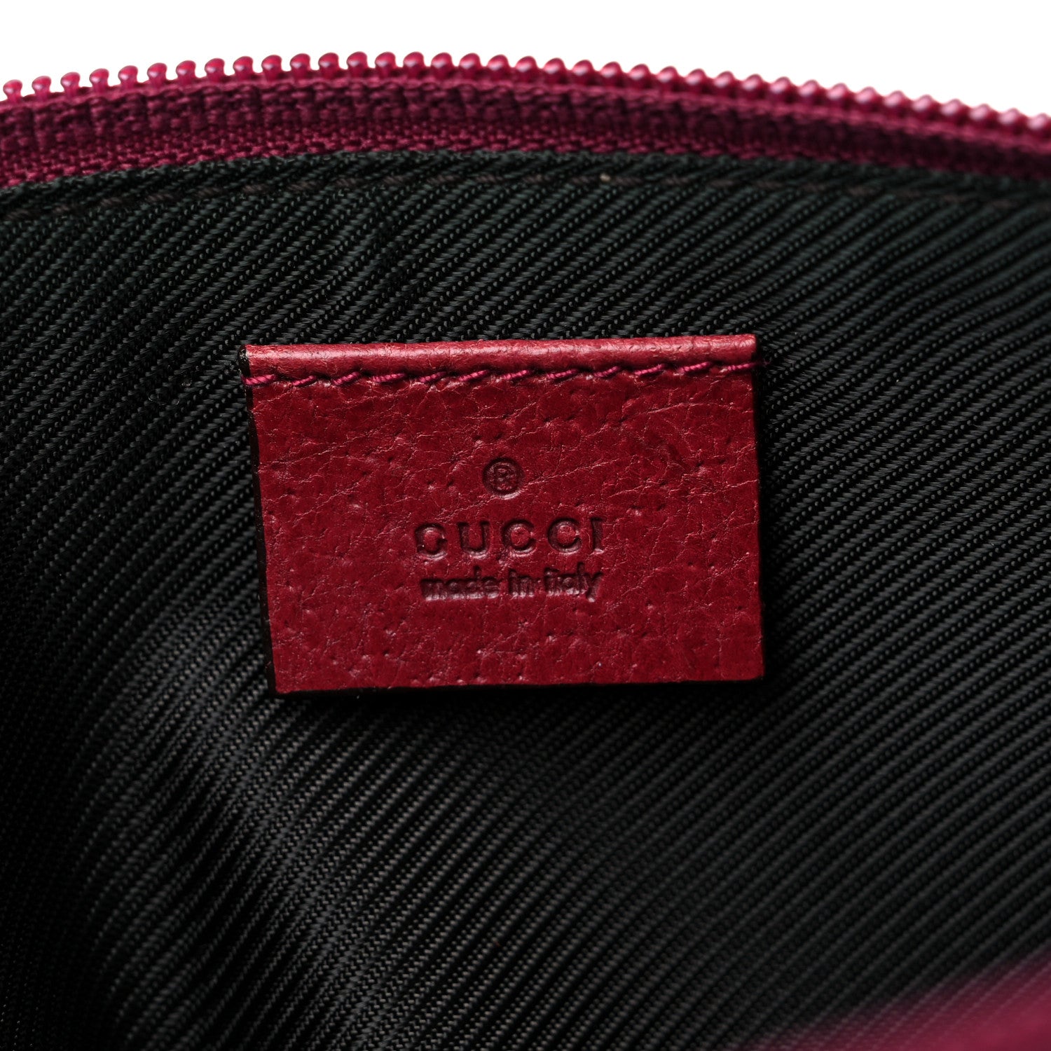 Gucci Monogram Boat Pochette Red 7 of 11