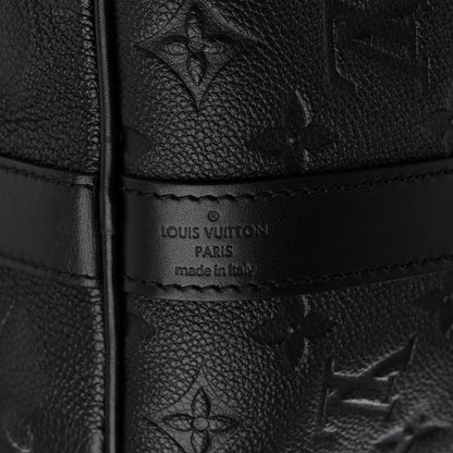 Louis Vuitton Empreinte Monogram Giant Keepall Bandouliere 45 Black 5 of 9