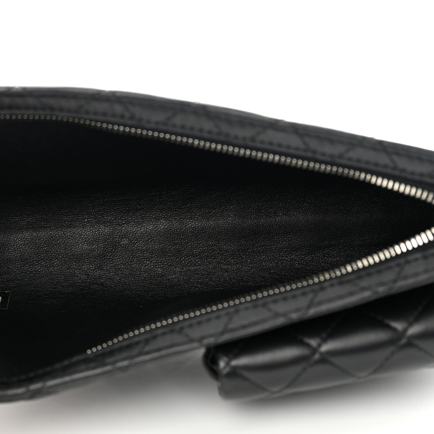Lambskin Mineral Nights Pochette Wristlet Black