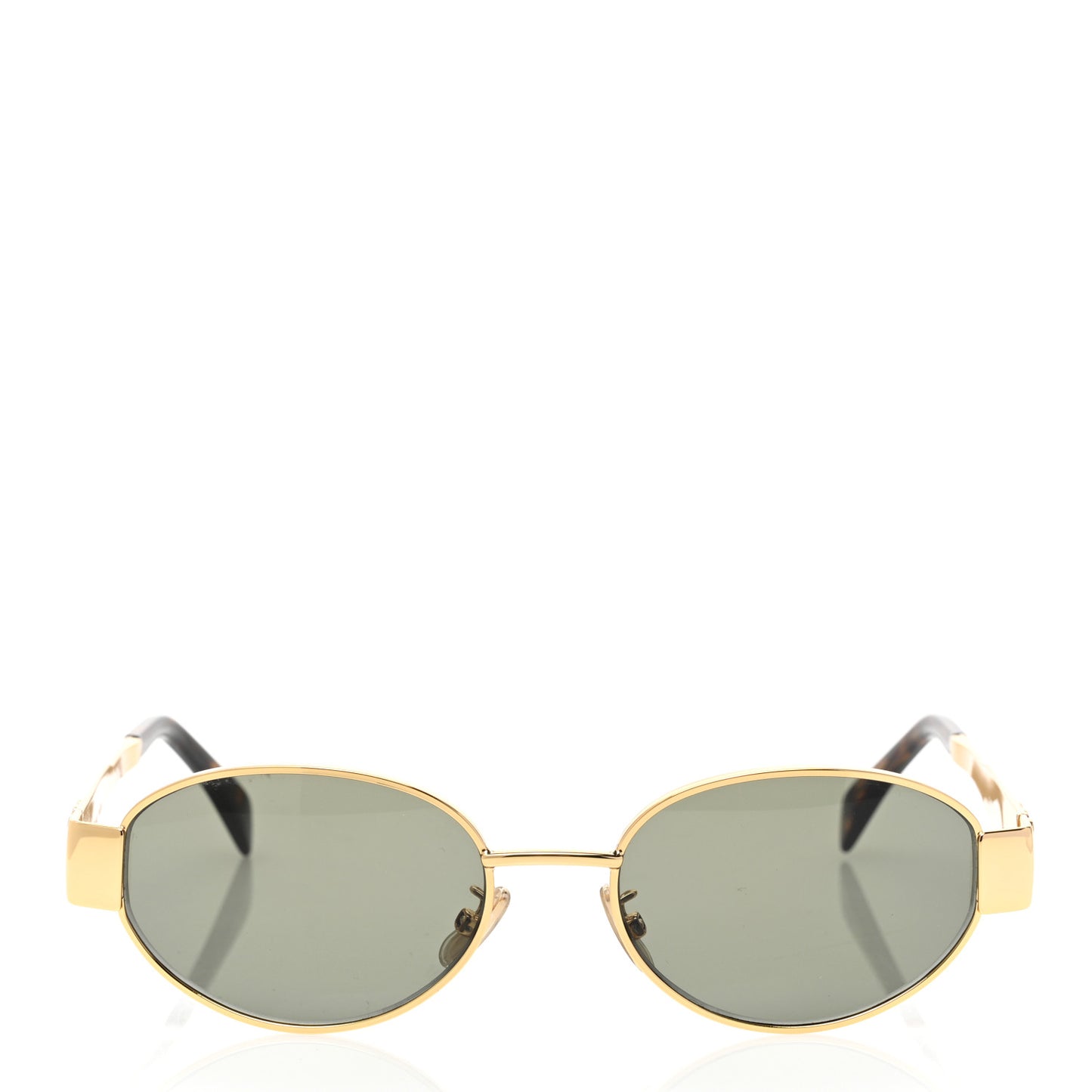 Metal Triomphe 01 Sunglasses CL40235U Gold Green
