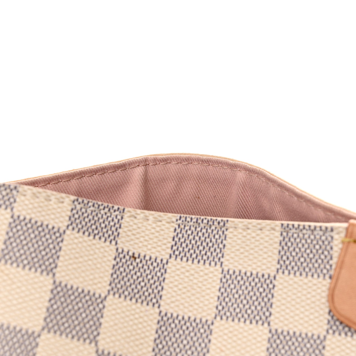 Louis Vuitton Damier Azur Graceful MM Rose Ballerine 12 of 13