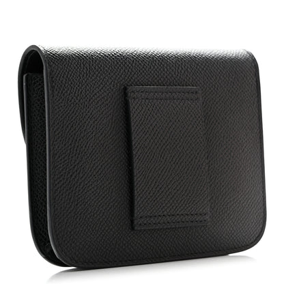 Hermes Epsom Constance Slim Wallet Black 4 of 10