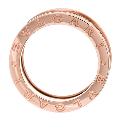 Bulgari 18K Rose Gold B.Zero1 Three-Band Ring 52 6 4 of 7
