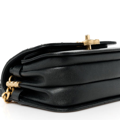 Chanel Caviar Mini Messenger Bag Black 9 of 11