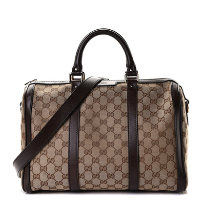 Gucci Monogram Medium Joy Boston Dark Brown 1 of 6