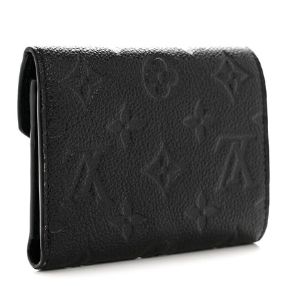 Louis Vuitton Empreinte Victorine Wallet Black 3 of 6