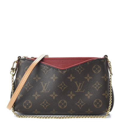 Louis Vuitton Monogram Pallas Clutch Cherry 1 of 10