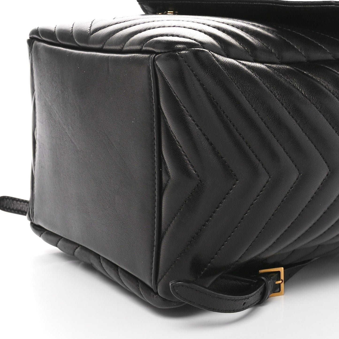 Lambskin Matelasse Monogram Joe Backpack Black