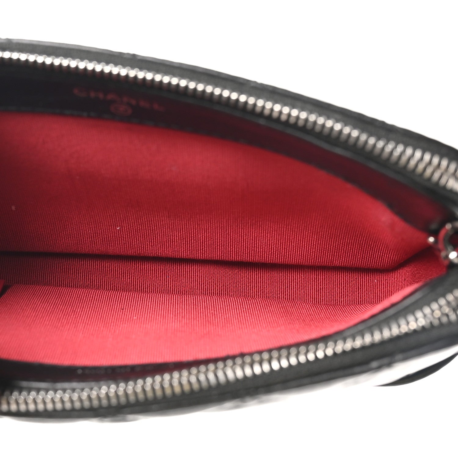 Chanel Aged Calfskin Quilted Small Gabrielle Clutch With Chain Black 10 of 10
