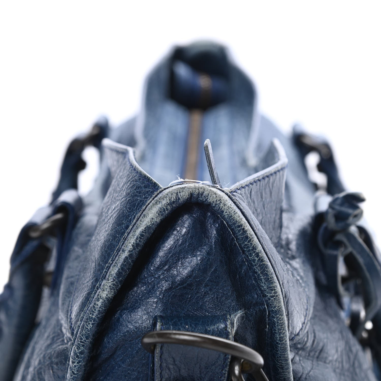 Balenciaga Agneau Classic Hardware City Bleu Mineral 16 of 22