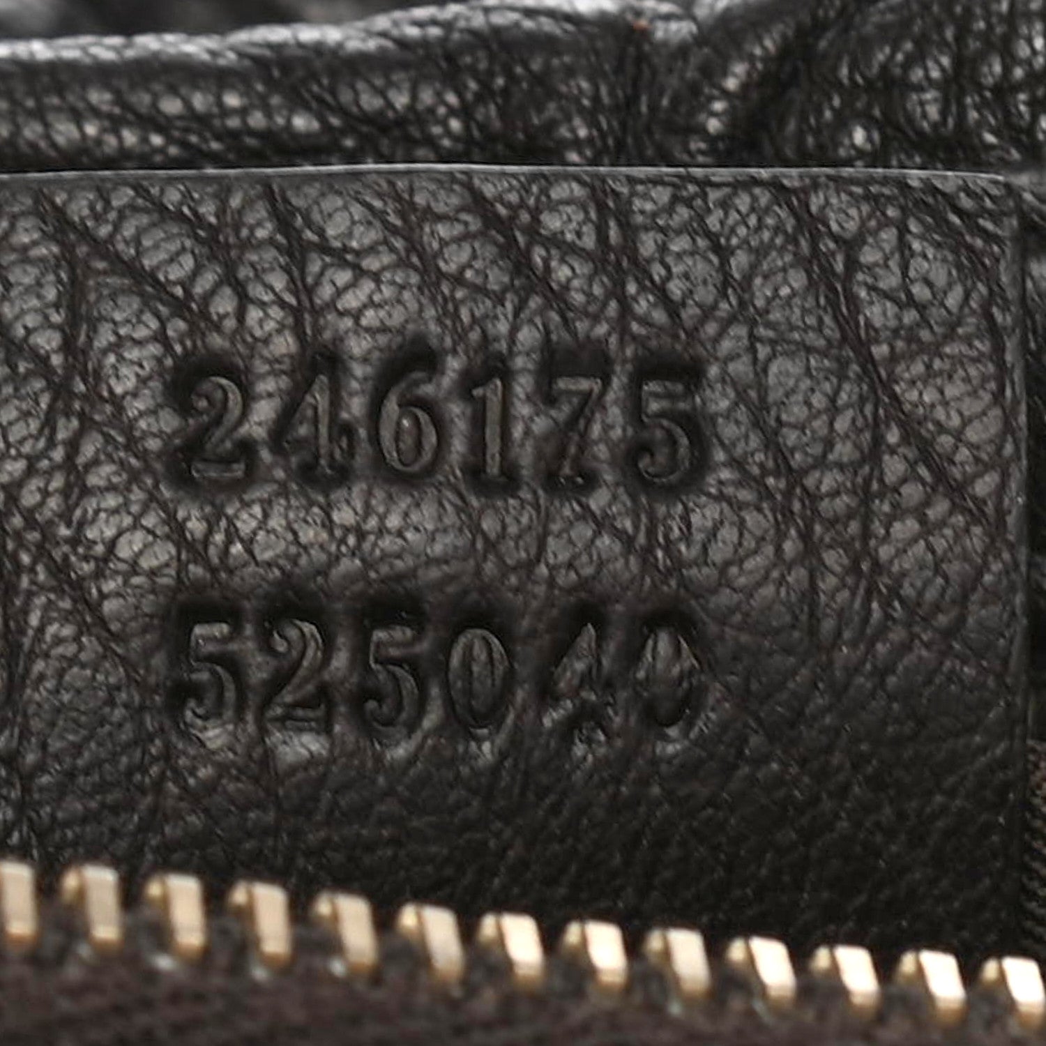 Gucci Deerskin Medium Bamboo Cosmetic Case Dark Brown 7 of 7
