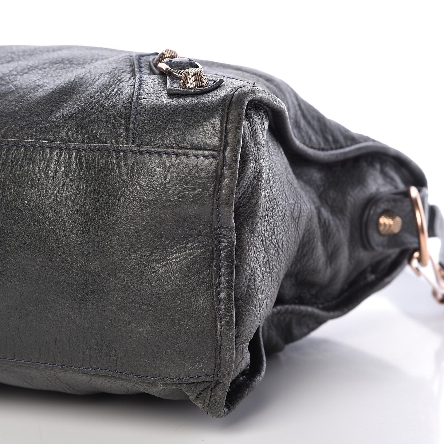 Agneau Giant 12 Rose Gold Hardware City Anthracite