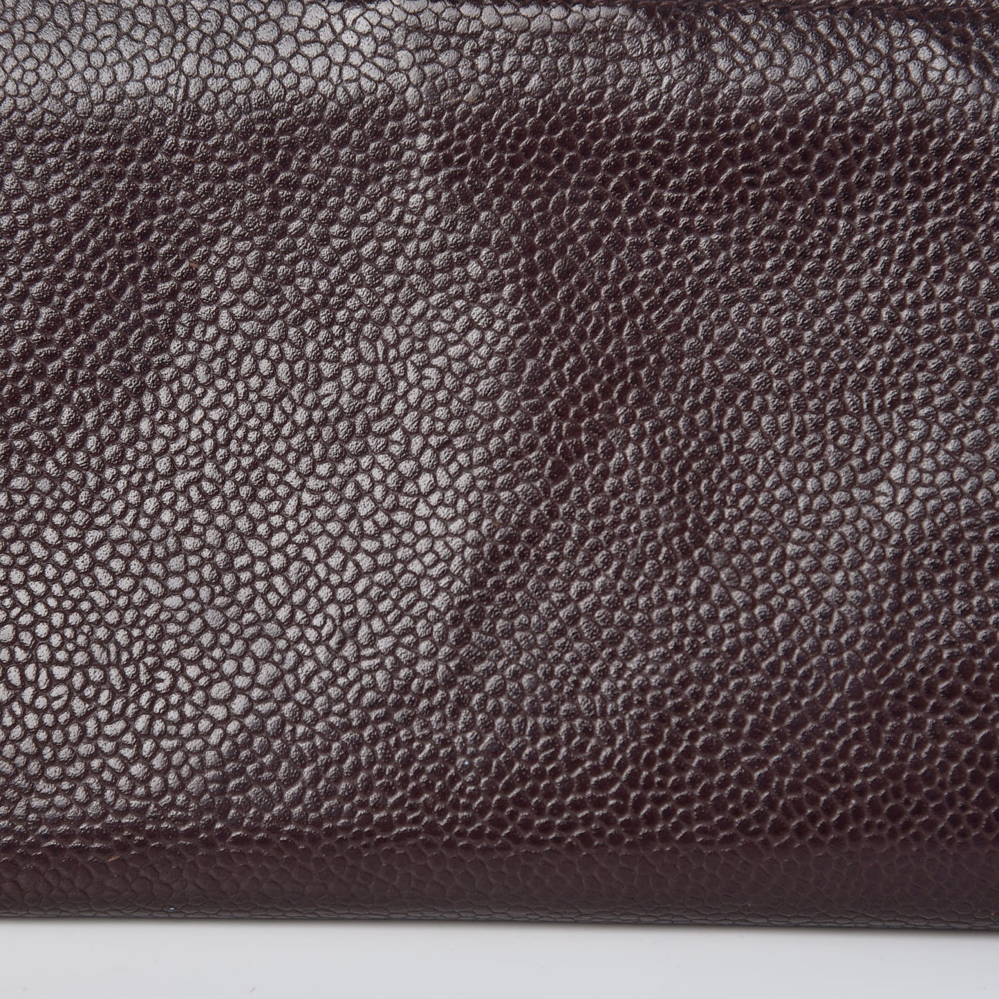 Caviar Timeless CC French Wallet Burgundy