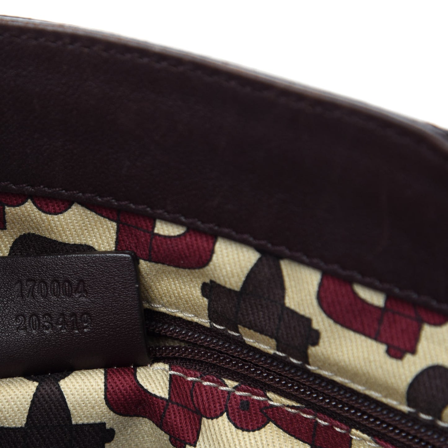 Guccissima Medium Abbey Tote Brown