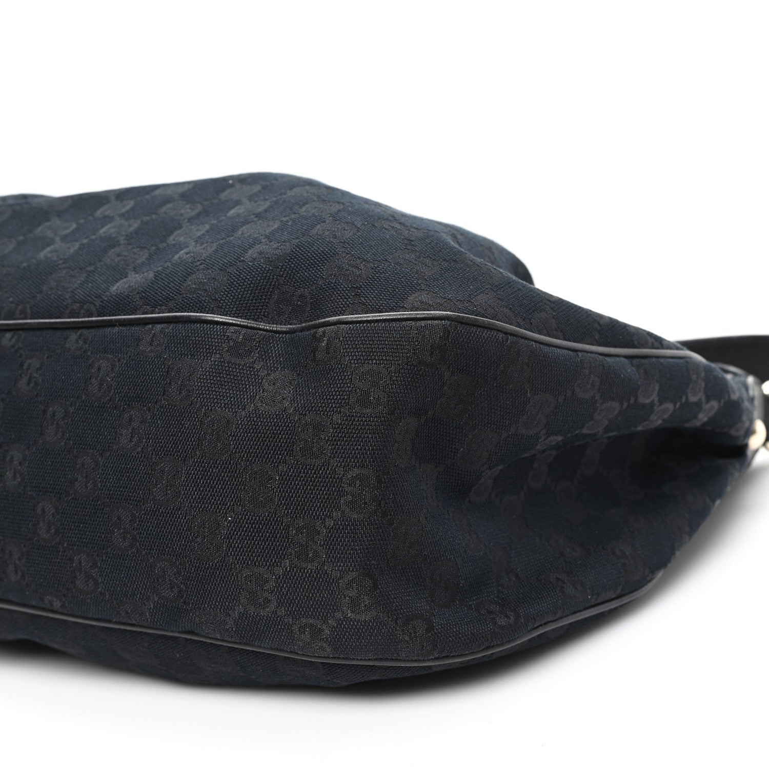 Gucci Monogram Medium Sukey Hobo Black 10 of 12