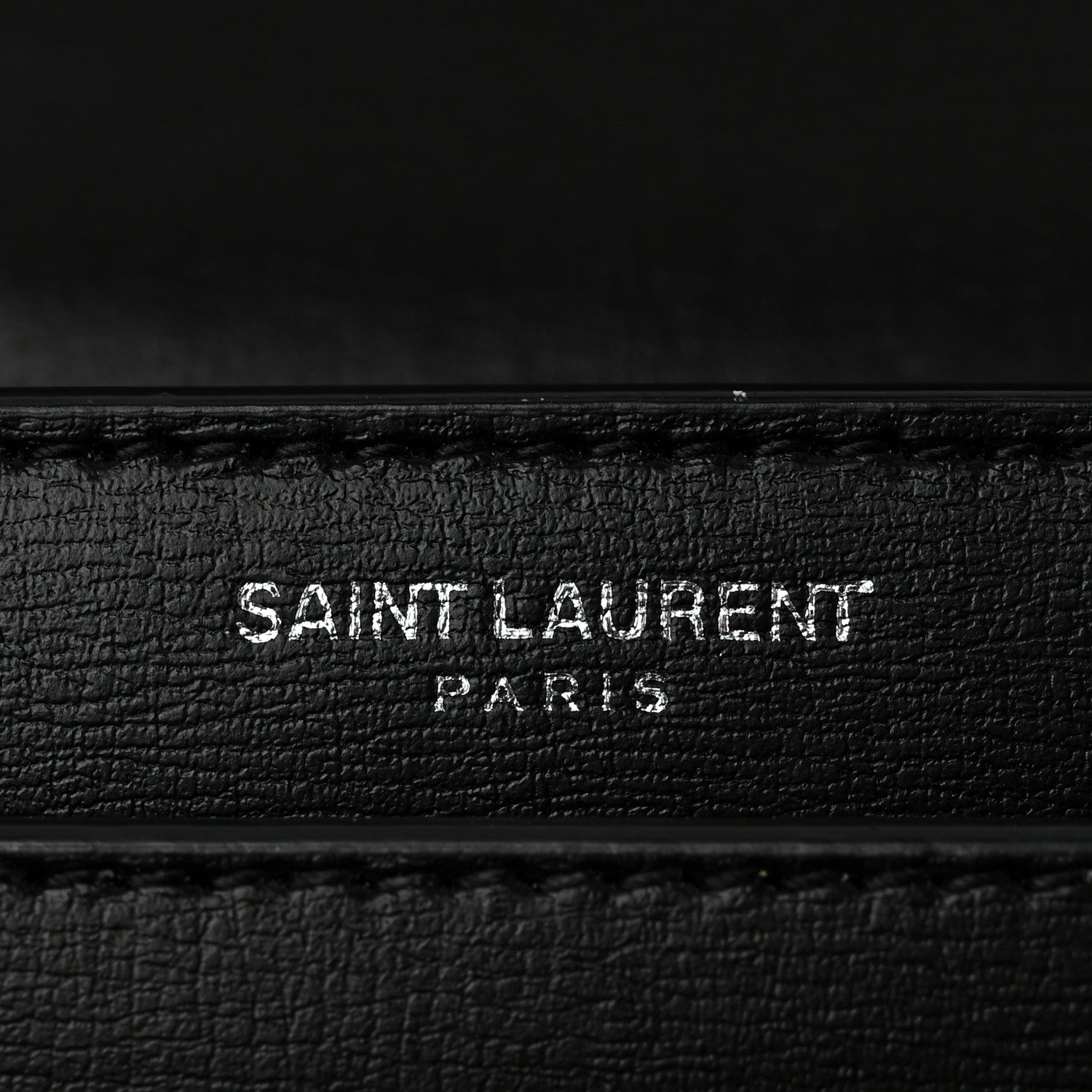 Saint Laurent Calfskin Medium Monogram Sunset Black 6 of 11