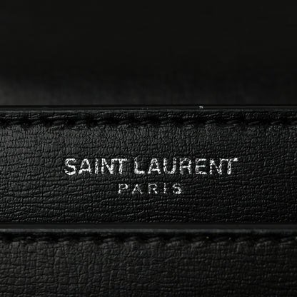 Saint Laurent Calfskin Medium Monogram Sunset Black 6 of 11