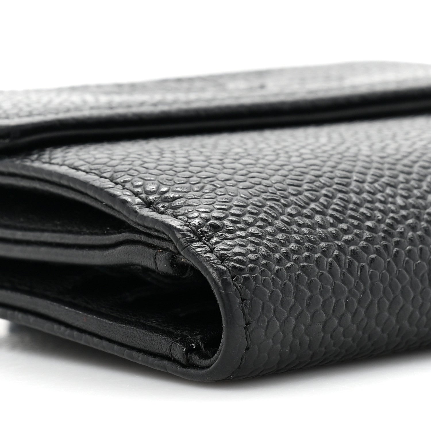 Chanel Caviar Timeless CC Compact Flap Wallet Black 11 of 11