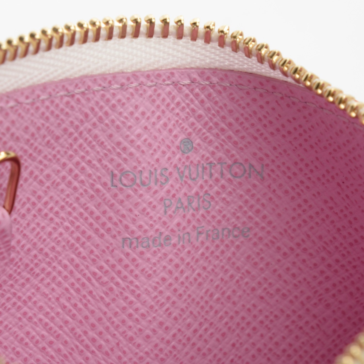 Louis Vuitton Monogram Multicolor Key Pouch White Litchi 5 of 7