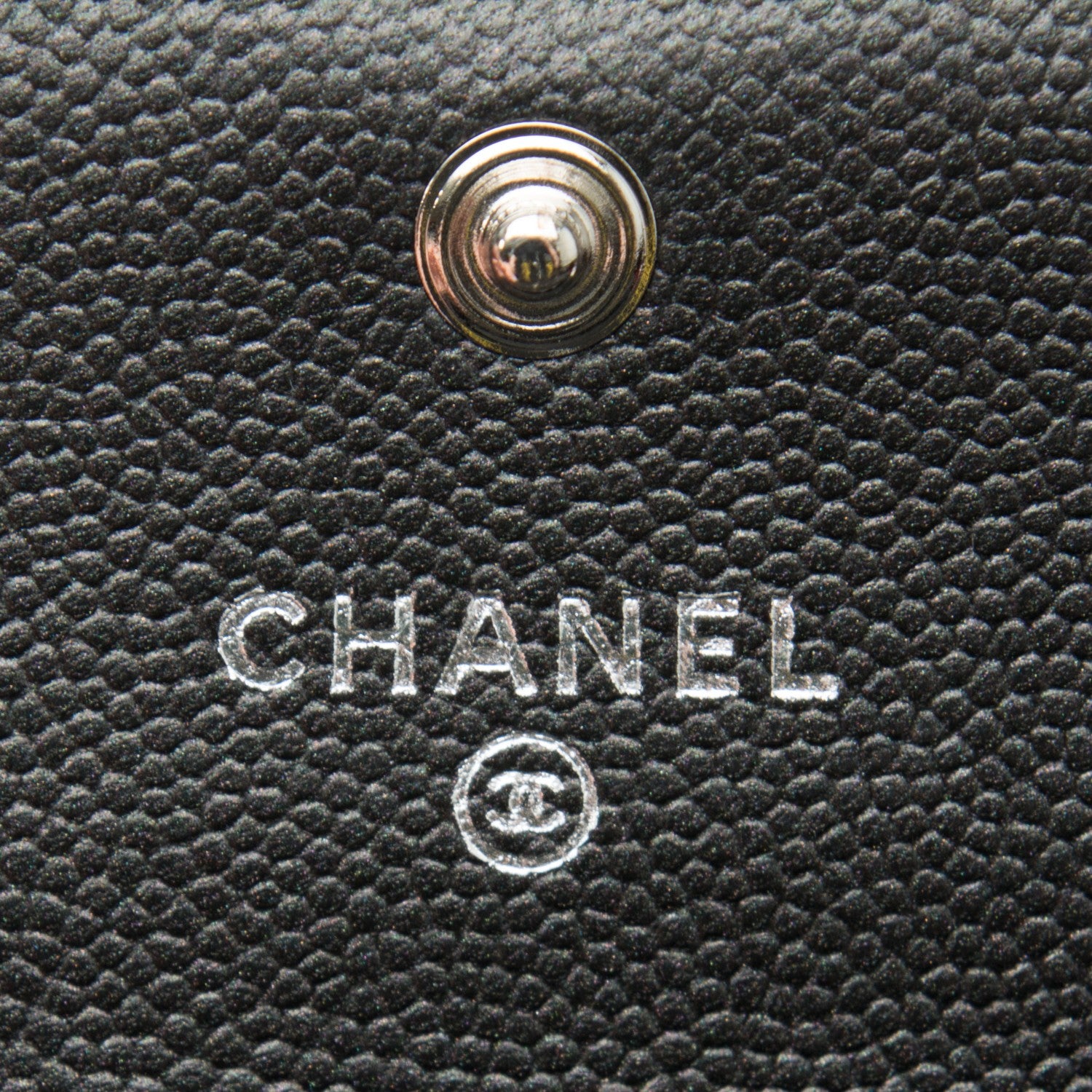 Chanel Caviar Quilted Boy Flap Card Holder So Black 6 of 8