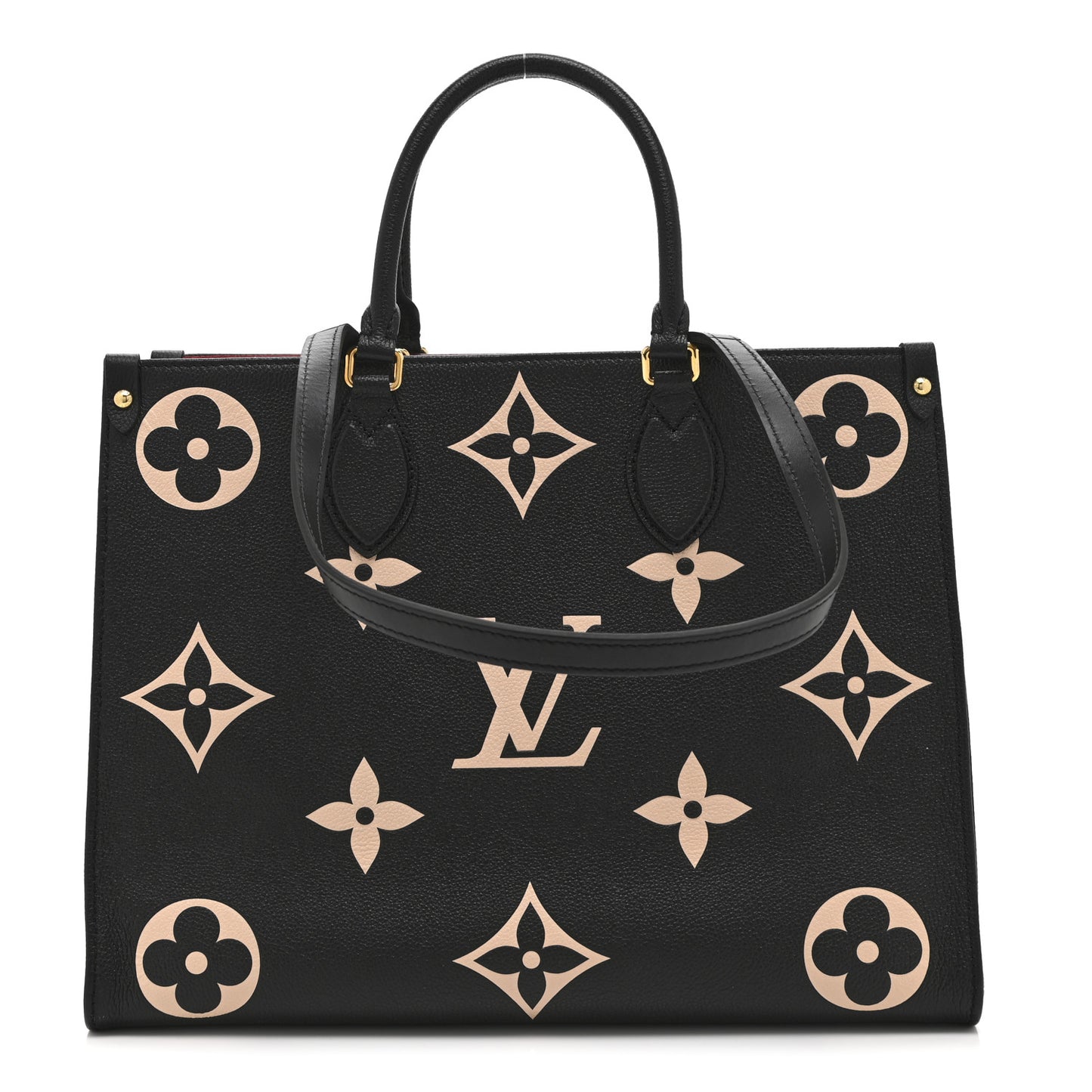 Empreinte Monogram Giant Onthego MM Black Beige