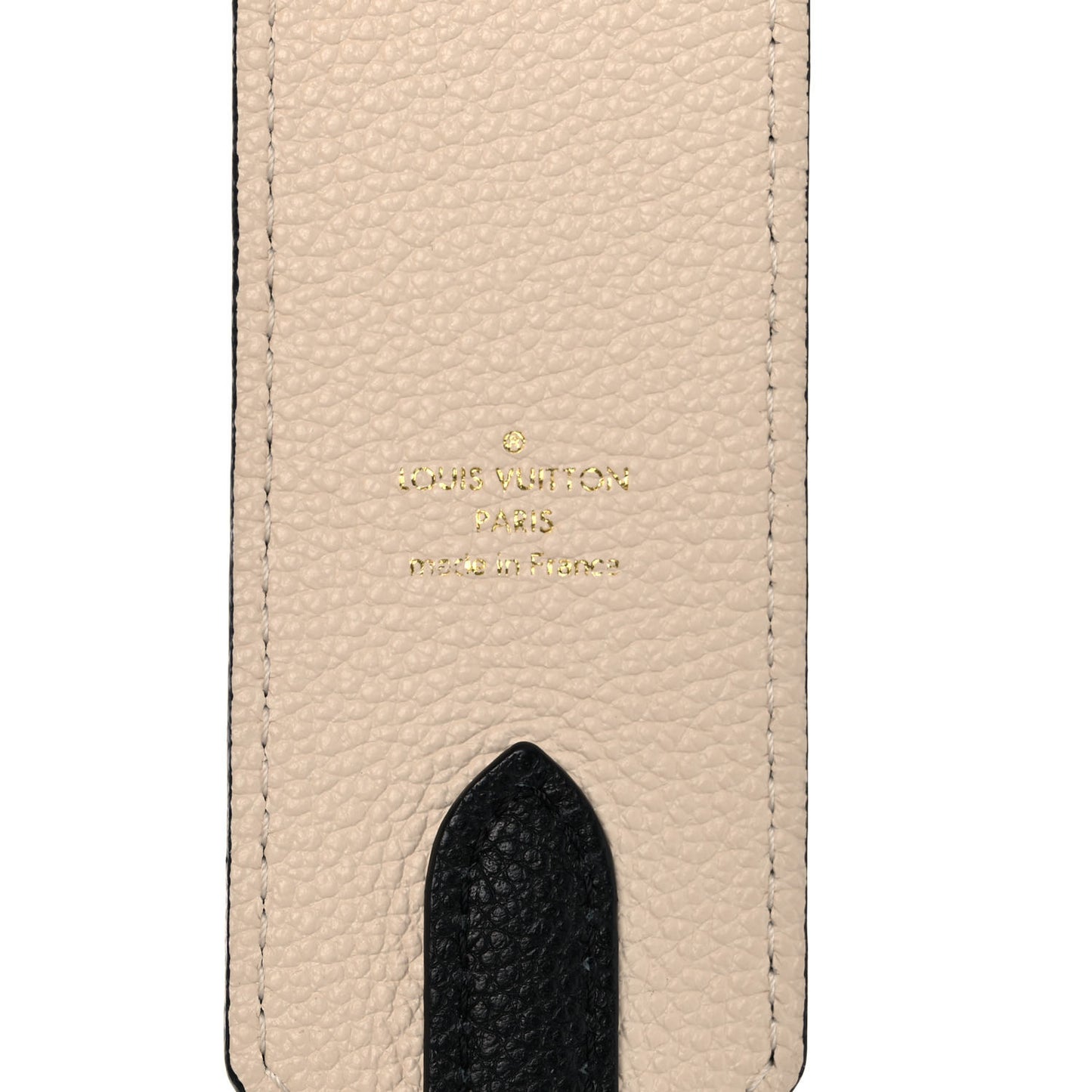 Empreinte Monogram Bandouliere Shoulder Strap Black Beige