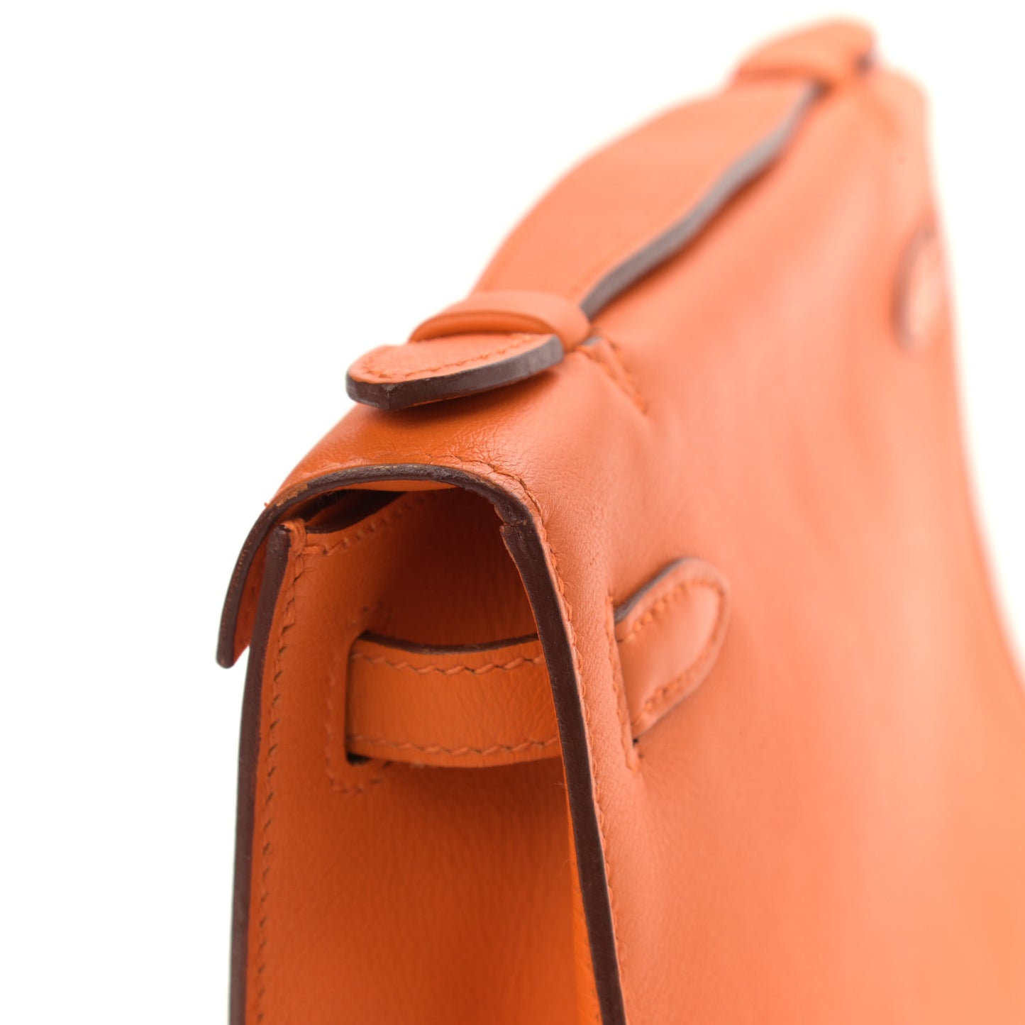 Swift Kelly Pochette Clutch Orange